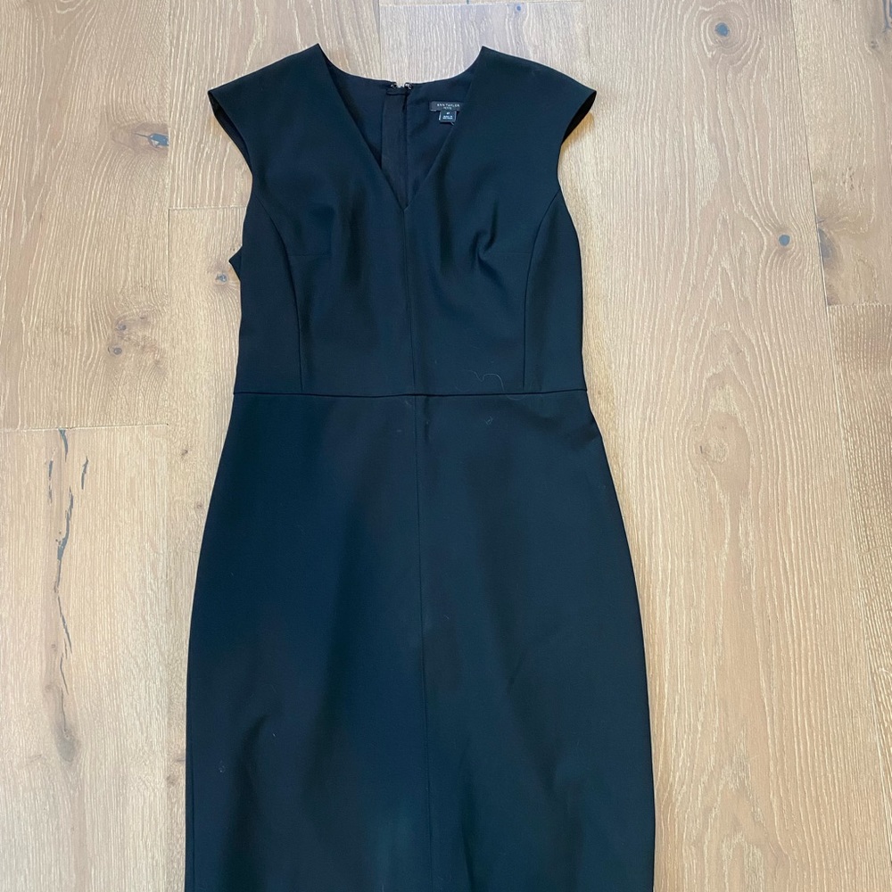 Ann Taylor Sleeveless V Neck Dress. New With Tag